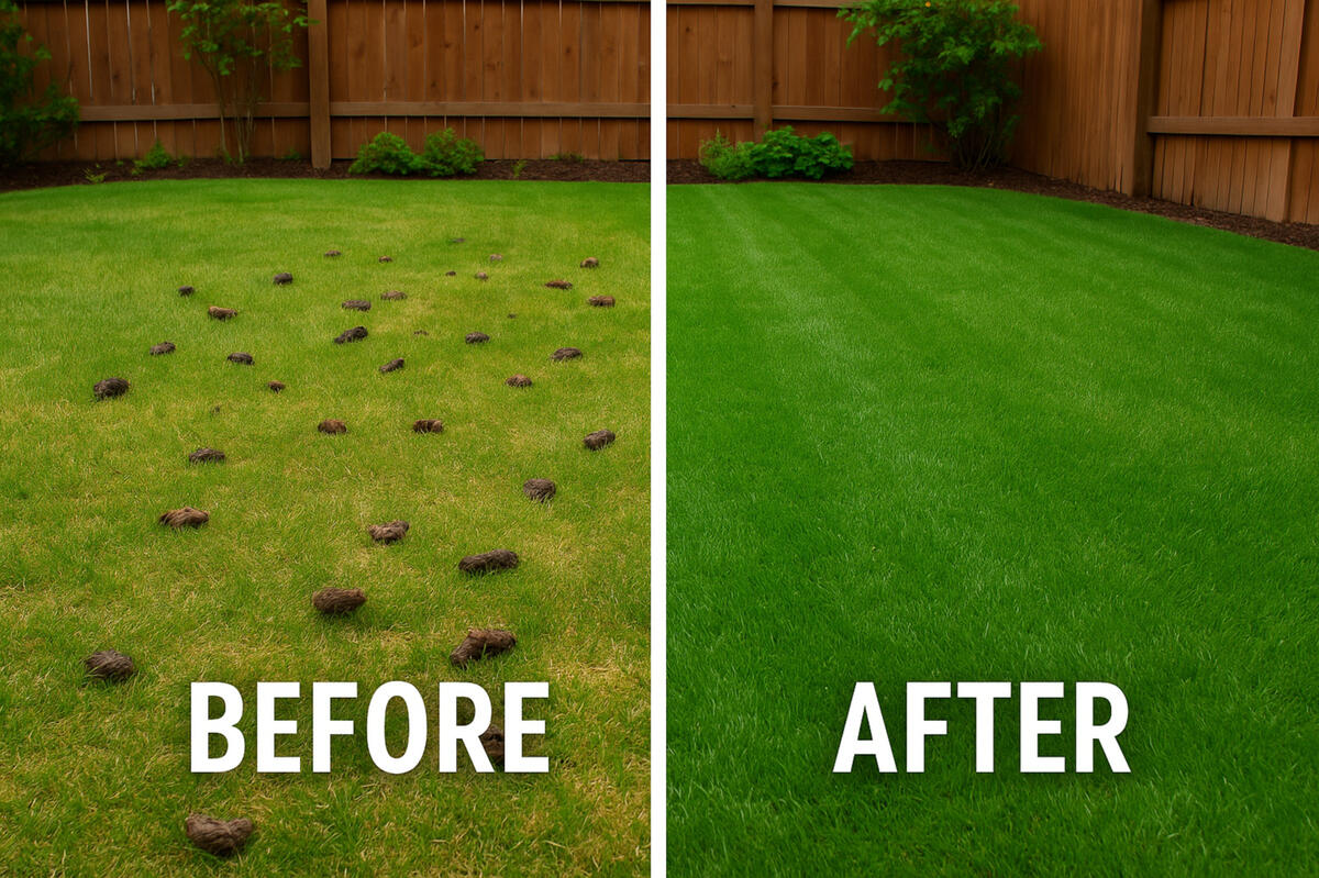 The #2 Crew logo – Dog waste removal service